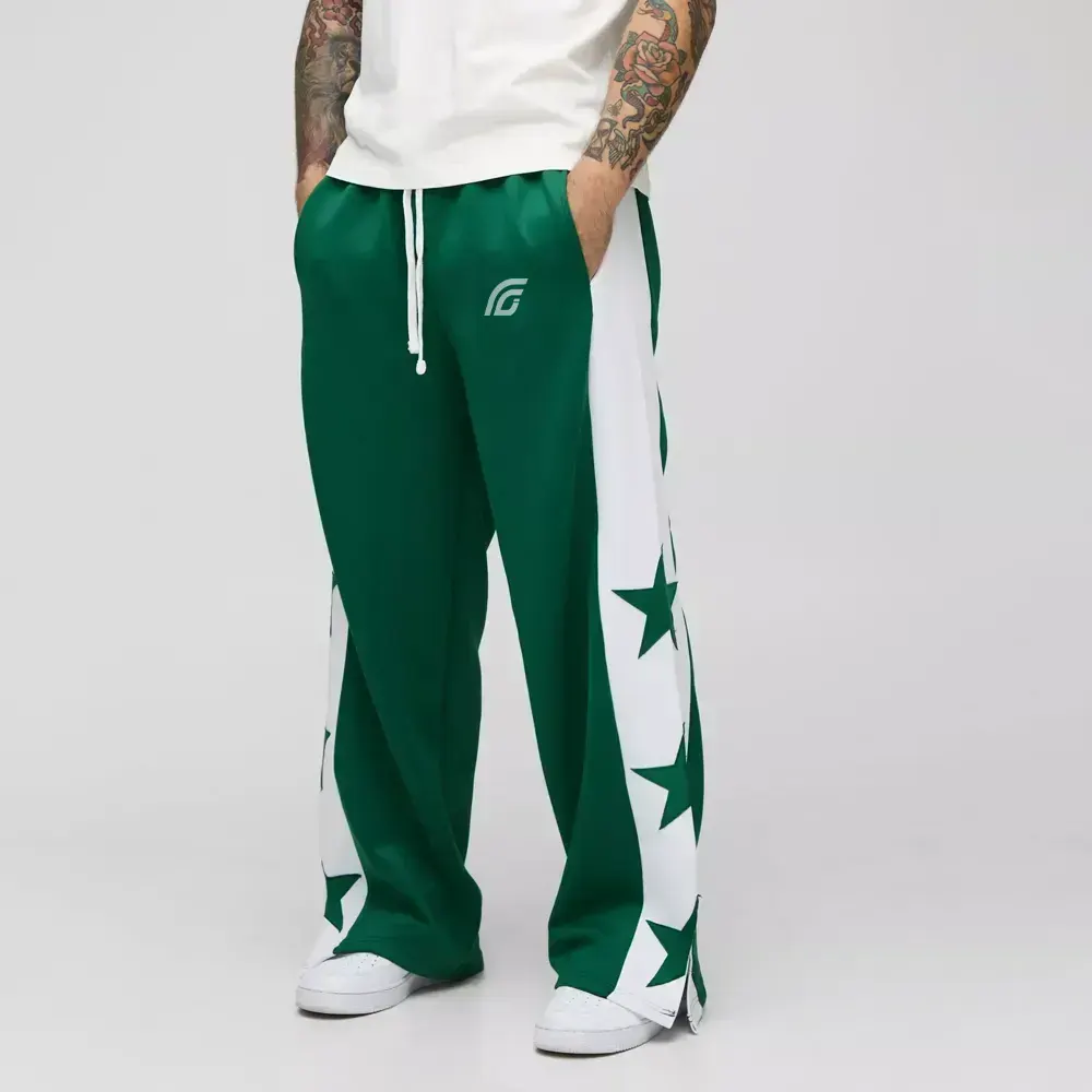 Relaxed Edizione Heavyweight Pintuck Split Hem Joggers